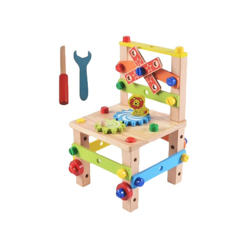 Kit de Construction Chaise Montessori pour Enfants