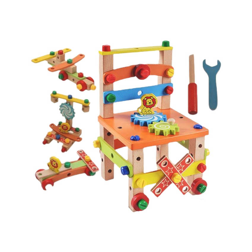 Kit de Construction Chaise Montessori pour Enfants