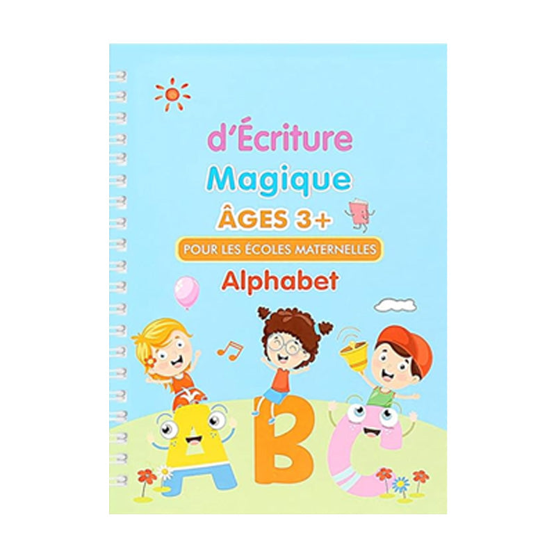Cahier d'écriture Magique pour enfants - Réutilisable