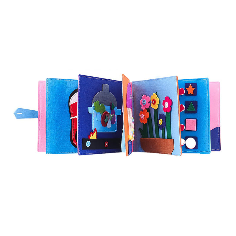 Livre 3D Éveil Sensoriel Montessori